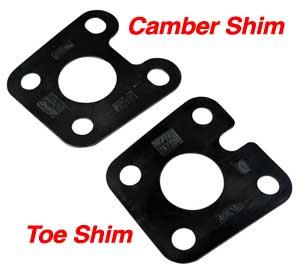 SPC Performance Fiat Rear Camber and Toe Shim Set (24 Shims)