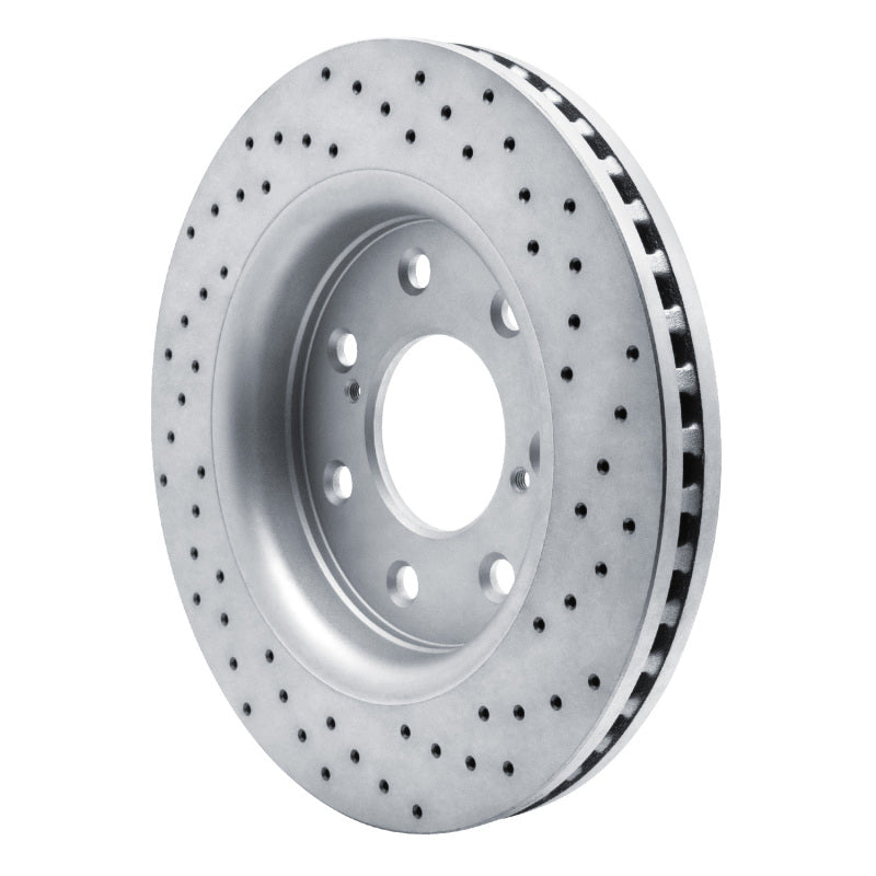 DFC 10-14 Ford F-150 Rwd Front Left Drilled Geoperformance Rotor