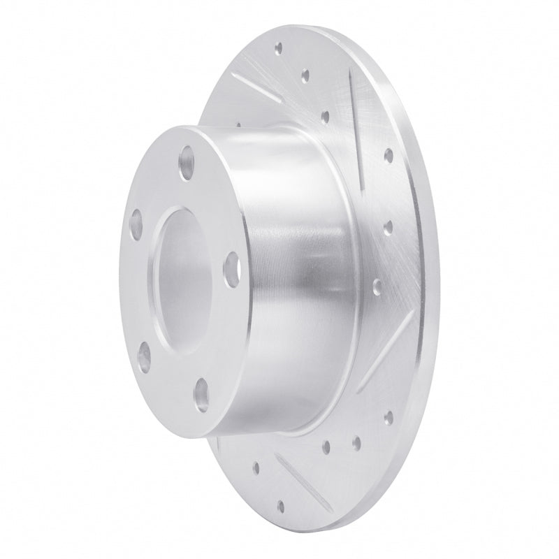 DFC 92-05 Audi A6 Quattro Rear Right Drilled & Slotted Silver Brake Rotor