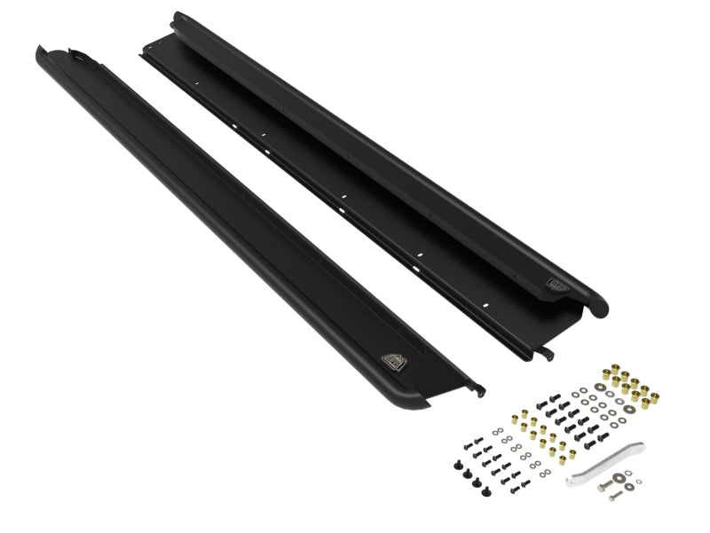 aFe POWER 10-14 Subaru Outback H4 2.5L / H6 3.6L Terra Guard Trail Slider Step - Black