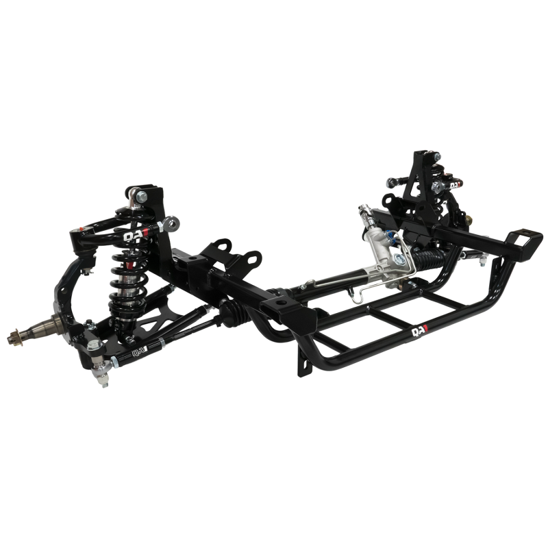 QA1 67-76 MOPAR A-Body Single Adjustable Front Coilover System - 2-4in. Drop