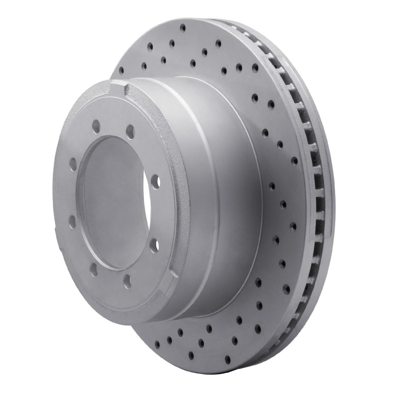 DFC 11-22 Ford F-350 Super Duty 2WD Rear Left Drilled Geoperformance Rotor