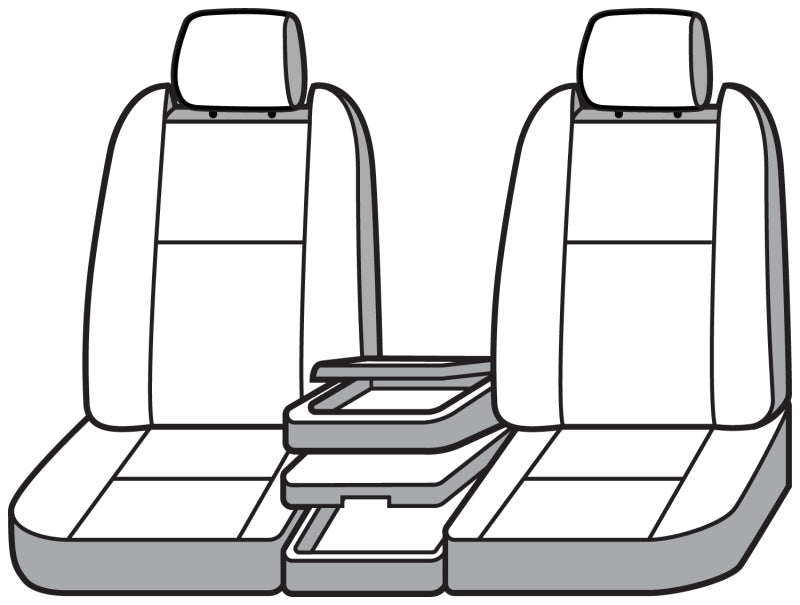 Covercraft 22-24 Dodge RAM 2500/3500 Carhartt Super Dux SeatSaver Custom Front Row Seat Covers - Blk