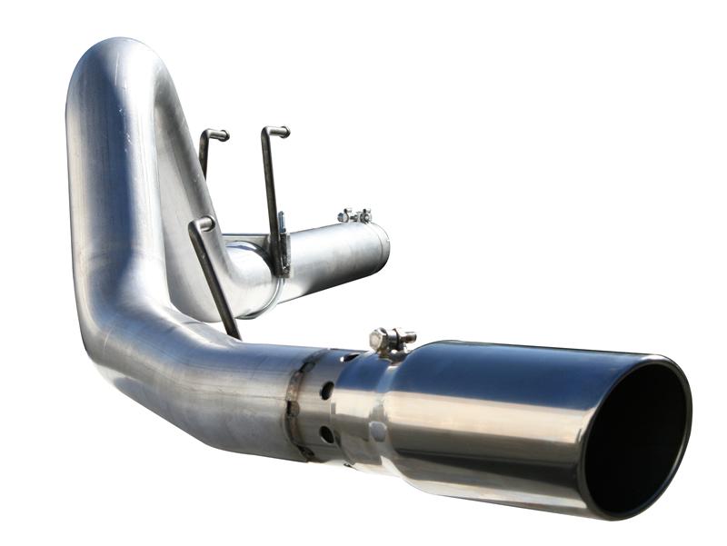 aFe MACHForce XP DPF-Back Exhaust 3in SS w/ 5in Black Tips 2014 Dodge Ram 1500 V6 3.0L EcoDiesel