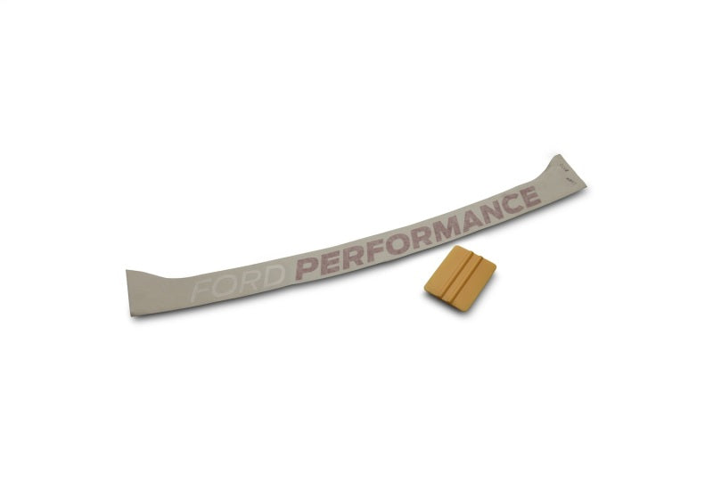 Ford Performance 21-23 F-150 / 17-23 Super Duty Windshield Banner - White/Red