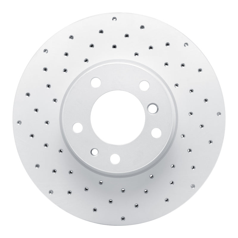 DFC 91-01 BMW 540I Front Left Drilled Geoperformance Rotor