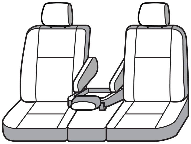 Covercraft 12 Toyota Highlander- Carhartt SeatSaver Custom Second Row Seat Covers - Brown