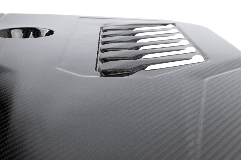 Dinan 19-26 BMW B58D (G01/G02/G20/G22/G23/G26/G42) Gloss Carbon Fiber Engine Cover w/Matte Accents