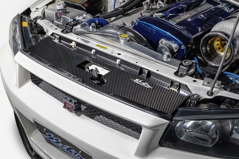 GReddy Garage 89-94 Nissan Skyline GT-R Carbon Cooling Panel R32