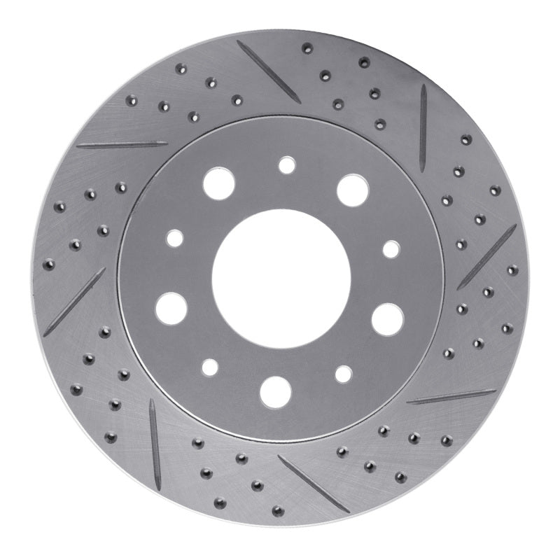 R1 14-21 Ram Promaster 2500 Rear Right Drilled & Slotted Geo-Carbon Rotor