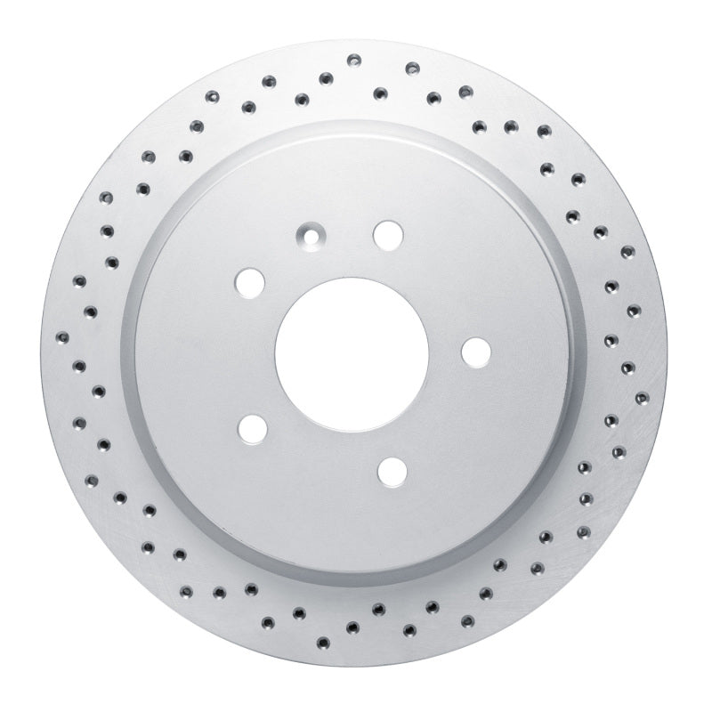 DFC 03-11 Cadillac Cts Rear Left Drilled Geoperformance Rotor