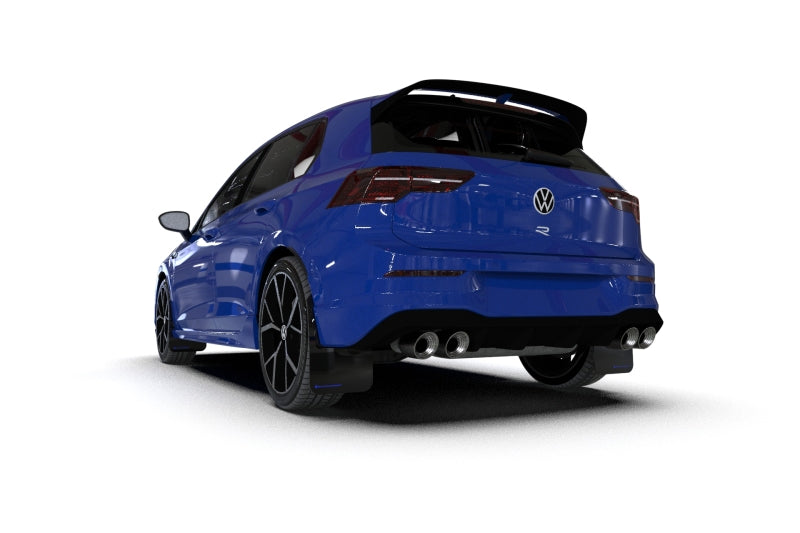 Rally Armor 22-26 VW MK8 Golf GTI/R Black UR Mud Flap w/Gray Logo