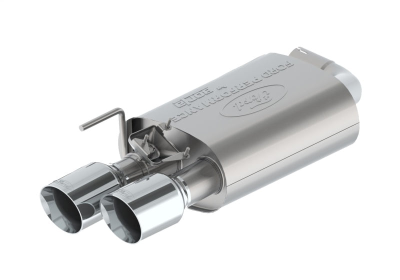 Ford Racing 2024 Mustang 2.3L Sport Active Axle-Back - Chrome Tip