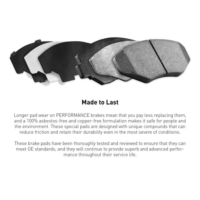 R1 24-25 Toyota GR86 Rear R1 Performance Sport Pads