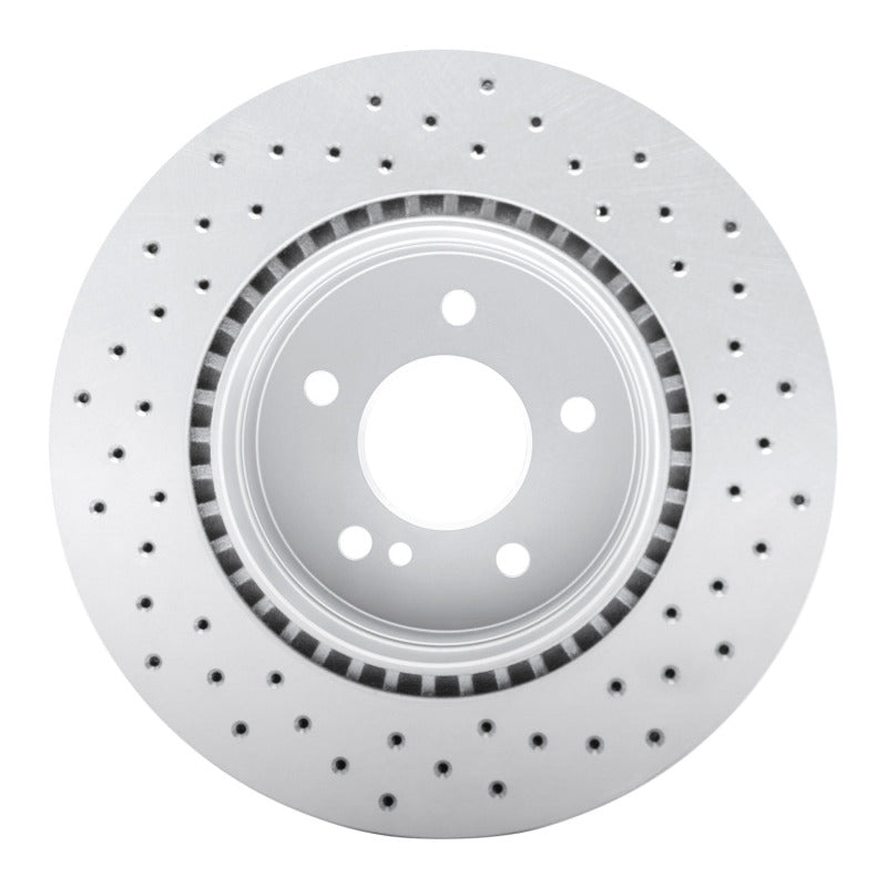 DFC 98-09 Chrysler Crossfire Rear Left Drilled Geoperformance Rotor