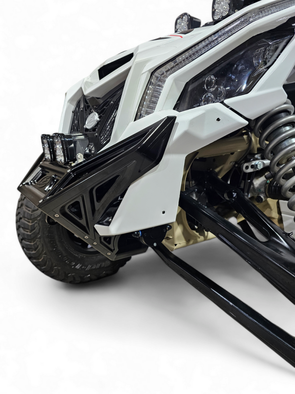 Elektric Offroad 2017+ Can Am X3 Maverick Billet Front Winch Bumper Anodized Black