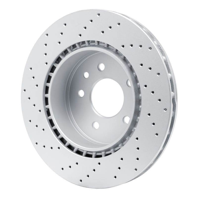 R1 00-06 Jaguar XKR Rear Drilled GeoSPEC Coated Rotor