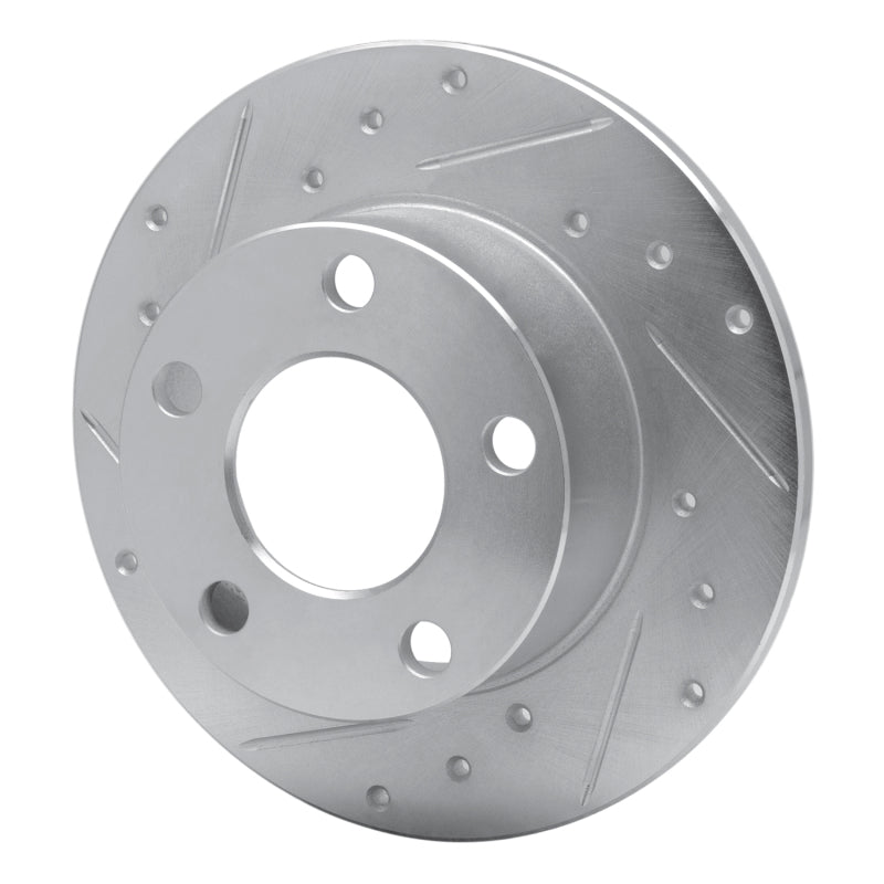 DFC 92-05 Audi A6 Quattro Rear Left Drilled & Slotted Silver Brake Rotor