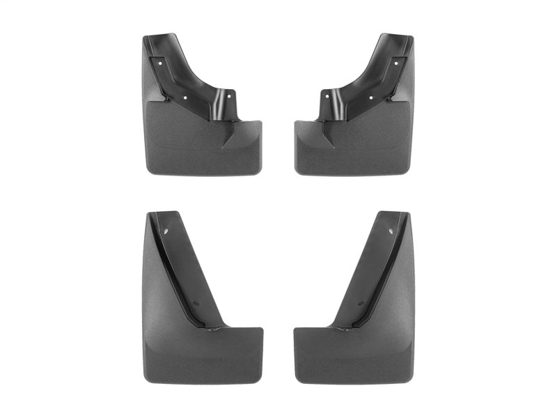 WeatherTech 21-24 Cadillac Escalade (Incl. ESV) No Drill MudFlaps - Black