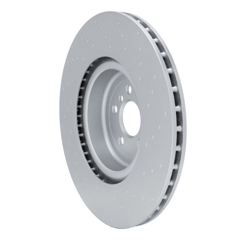R1 19-22 BMW 840i Gran Coupe Left Rear Dimpled GeoSPEC Coated Rotor
