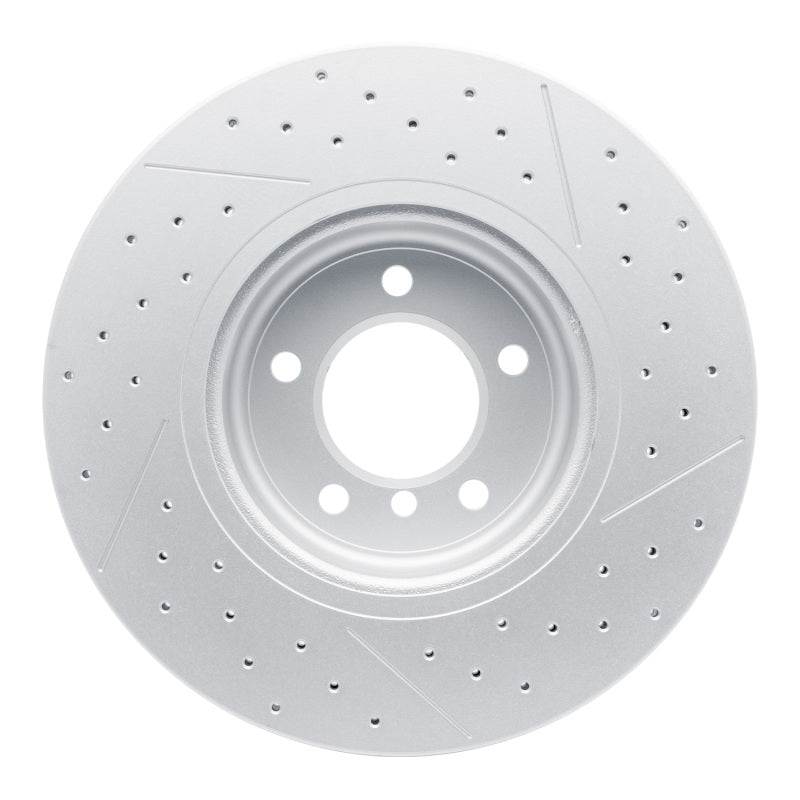 R1 13-13 BMW 135IS Front Drilled & Slotted Carbon Alloy GeoMET Rotor