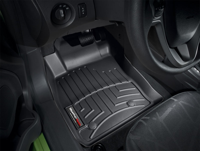 WeatherTech 11+ Ford Fiesta Front FloorLiner - Black