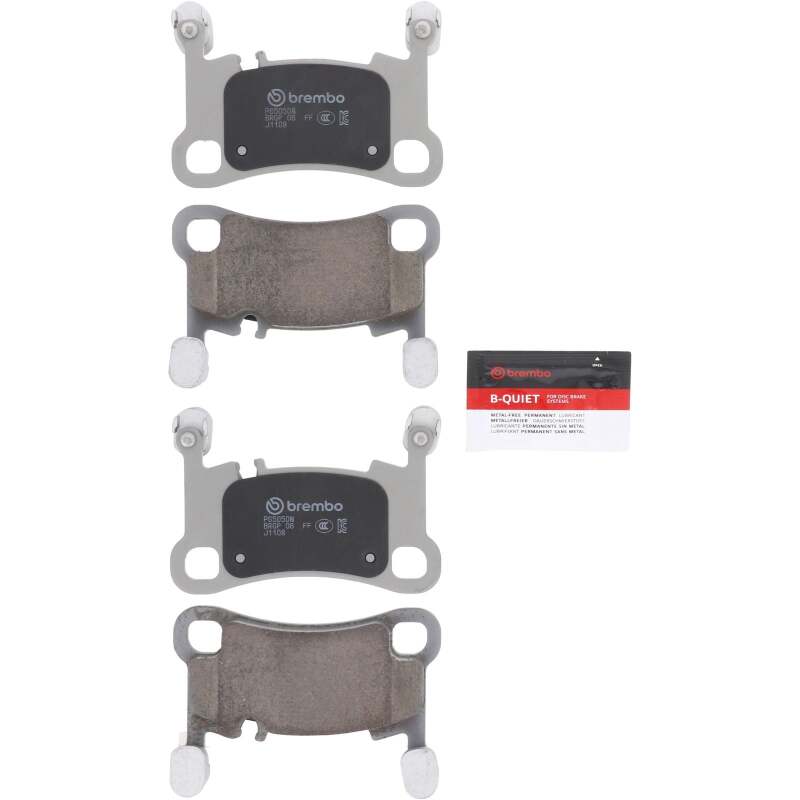Brembo OE 19-23 Porsche Cayenne PRIME Ceramic Brake Pad - Rear