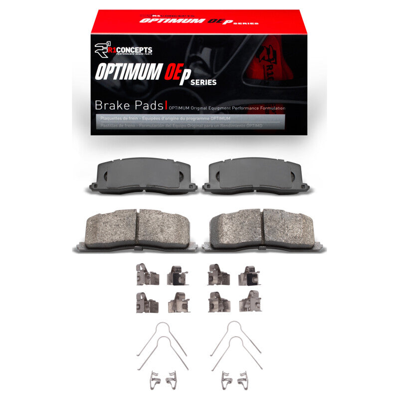 R1 1991-1997 Toyota Previa Rear R1 Optimum OE Pads & Hardware Kit