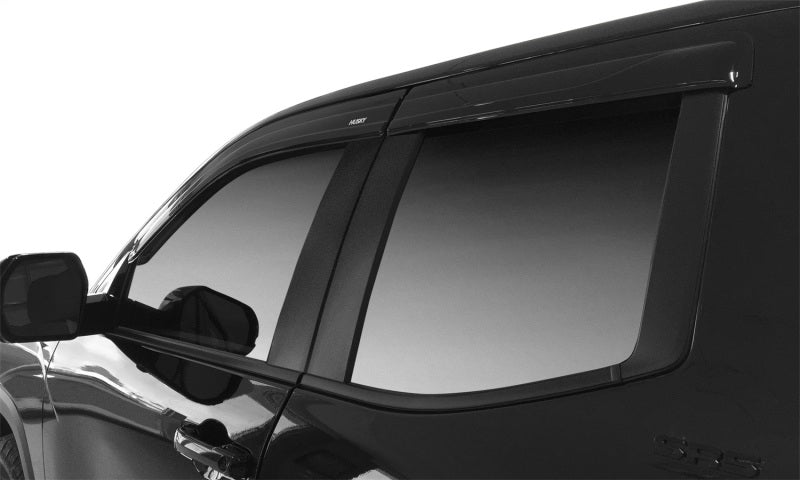 Husky Liners 19-24 Chevrolet Silverado/GMC Sierra 1500 DC Ventvisor Low Profile (4pc) - Smoke