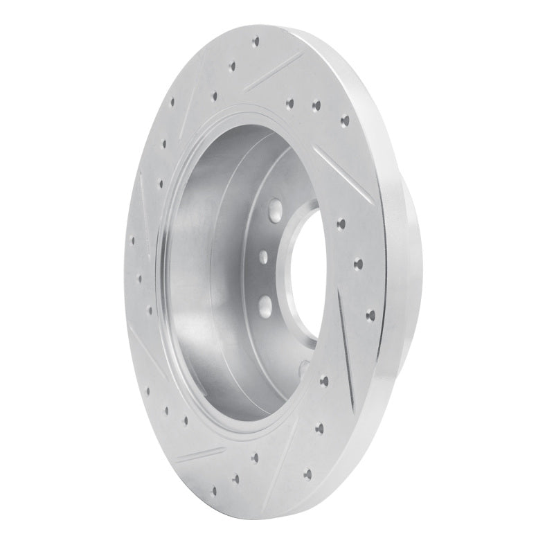 DFC 06-18 Dodge Sprinter 2500 Rear Right Drilled & Slotted Silver Brake Rotor