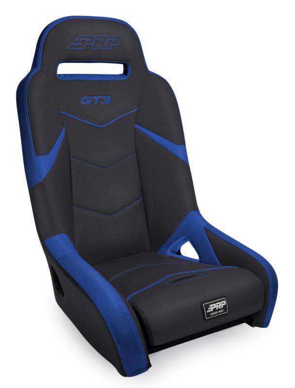 PRP Polaris RZR PRO XP/PRO R/Turbo R GT3 Suspension Seat- Black/Blue