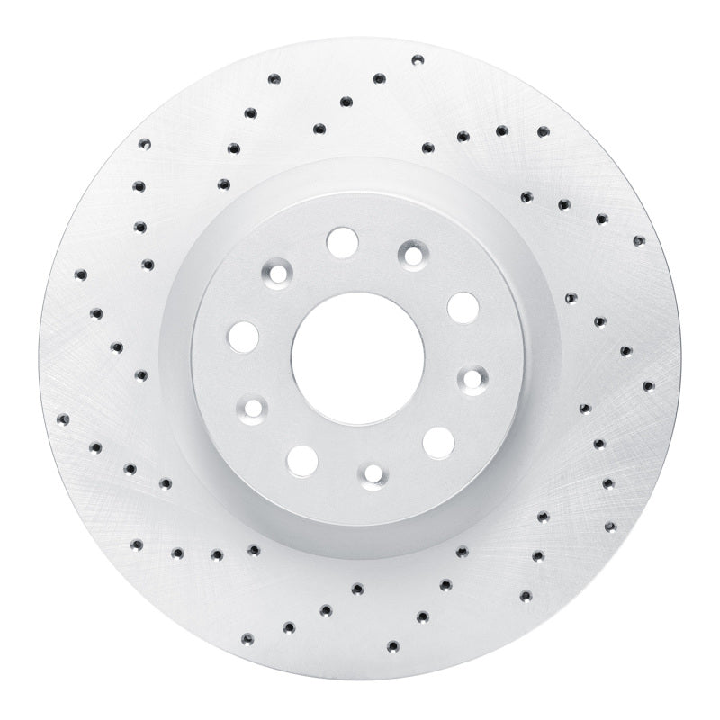 DFC 14-25 Cadillac Ct6 Front Left Drilled Geoperformance Rotor