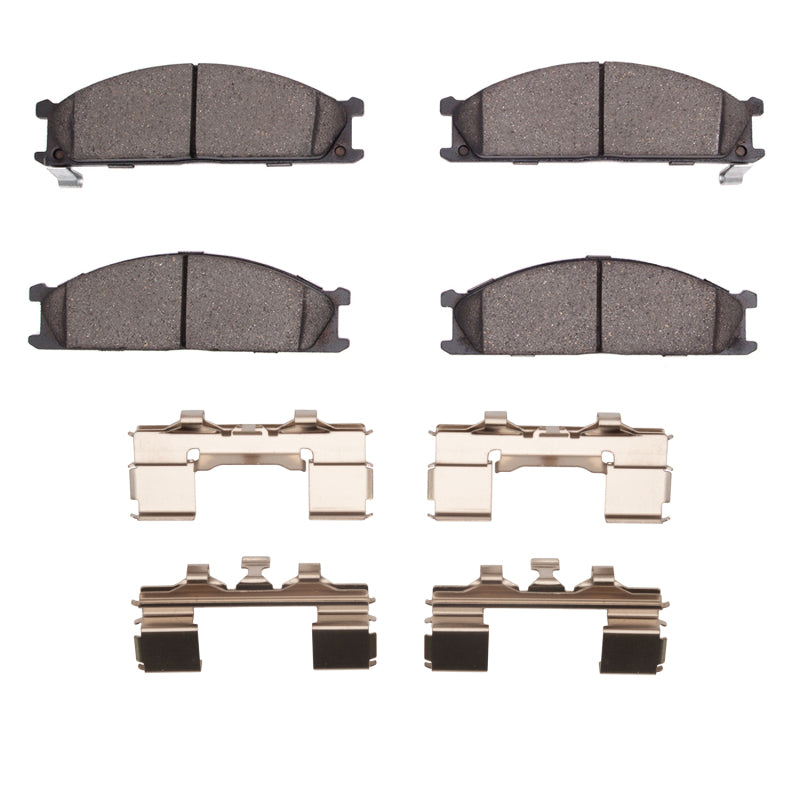 R1 1985-2015 Nissan D21 Pickup 4WD (4 Cyl Excl HD) Front R1 Optimum OE Pads & Hardware Kit