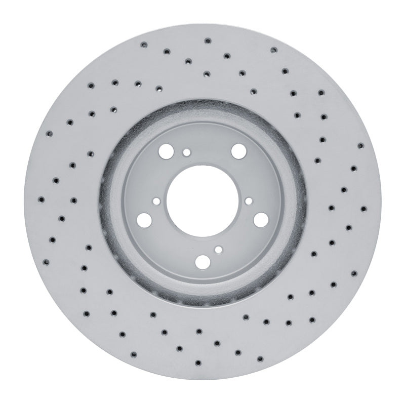 DFC 07-20 Acura Zdx Front Left Drilled Geoperformance Rotor
