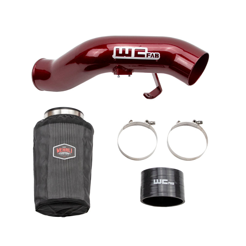 Wehrli 03-07 Ford Power Stroke 6.0L 4in Intake Kit - Bengal Silver