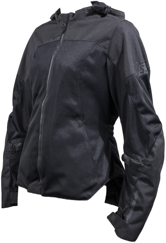 Speed and Strength Starstruck Mesh Jacket Black Womens - XL