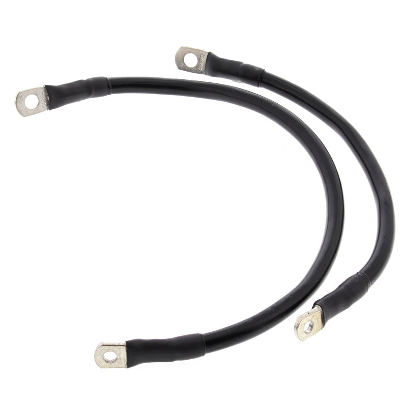 All Balls Racing 81-86 Harley-Davidson XL Battery Cable Kit Black