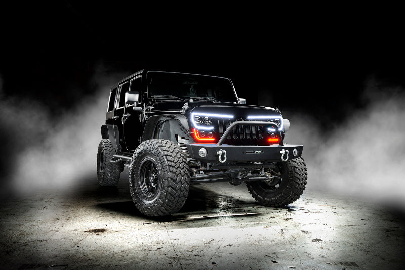 Oracle VECTOR Series Full LED Grille - Jeep Wrangler JK - NA
