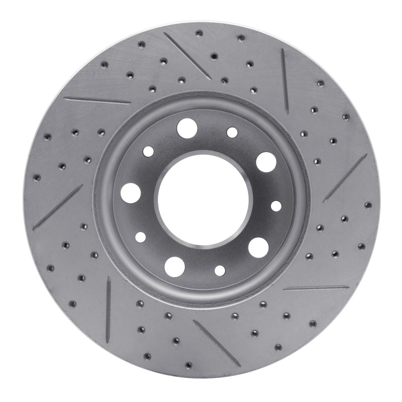 R1 14-26 Ram Promaster 3500 Front Right Drilled & Slotted Geo-Carbon Rotor