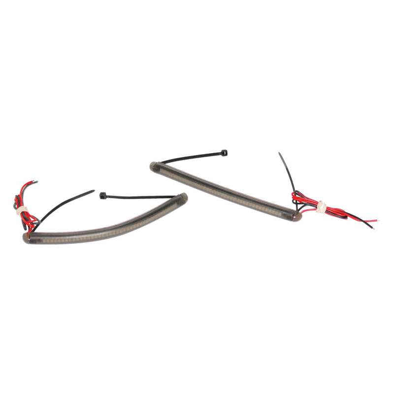 Letric Lighting Forktube Turn Signal Strips Unv Amber