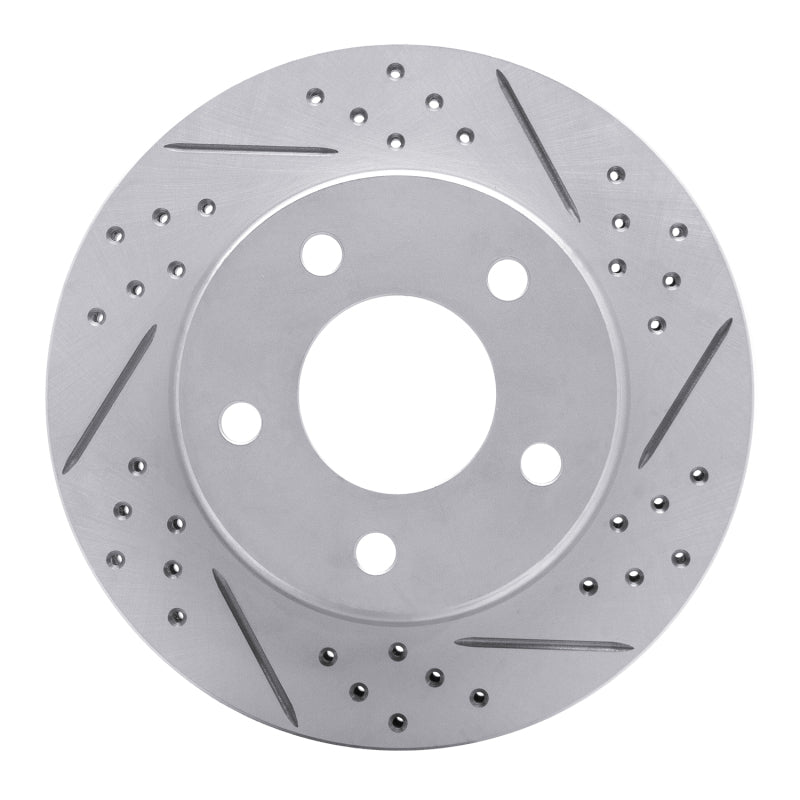 R1 83-96 Buick Riviera Front Right Drilled & Slotted Geo-Carbon Rotor