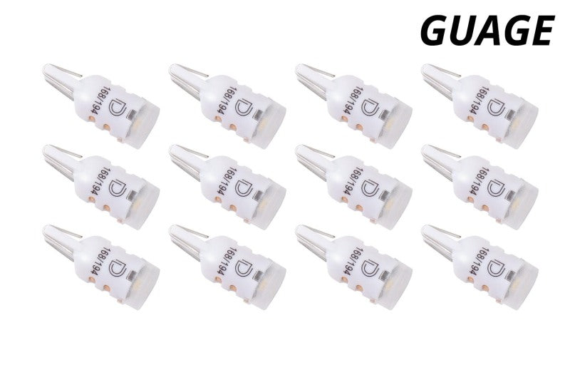 Diode Dynamics 194 LED Bulb SMD2 LED - Cool - White Set of 12