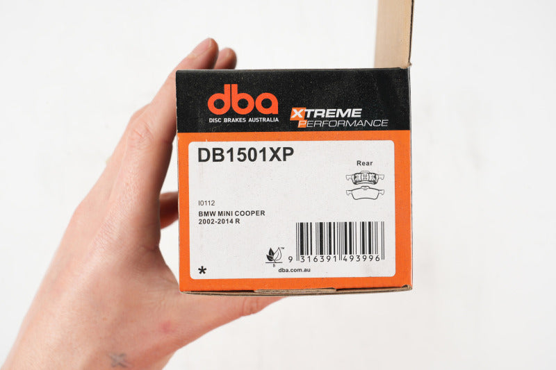 DBA 01-14 Mini Cooper (R50/R56) XP Performance Rear Brake Pads