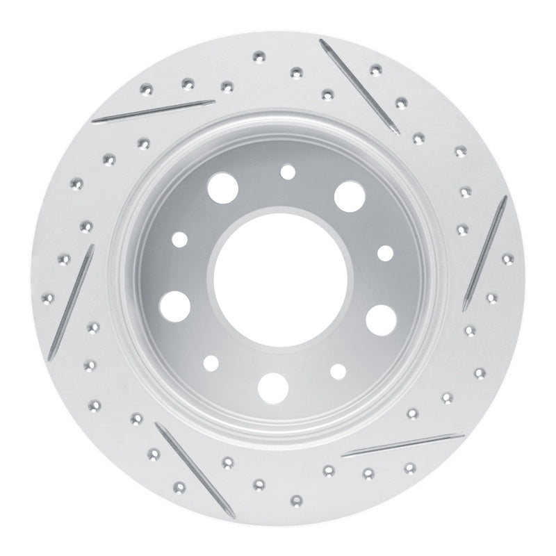 R1 14-21 Ram Promaster 3500 Rear Left Drilled & Slotted Geo-Carbon Rotor