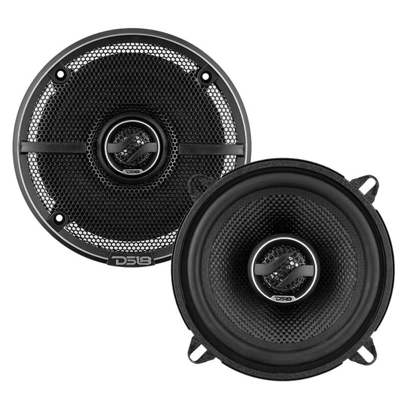 DS18 5.25in 60Watts RMS 4 ohm 2-Way Coaxial Speaker w/ Kevlar Cones