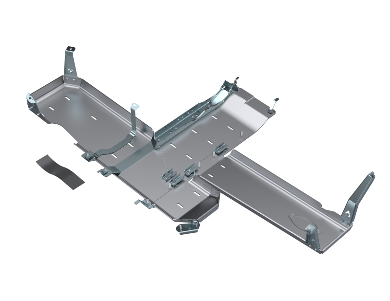 Artec Industries 18-25 Jeep Wrangler JL Sahara Jl Full Bellypan w/ Oil Door - 2 Door 2.0L Alum
