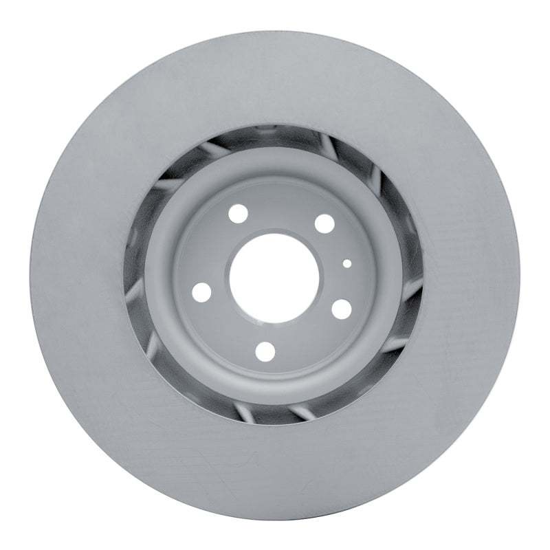 R1 15-23 Porsche Macan Left Front Slotted Carbon Alloy GeoMET Rotor