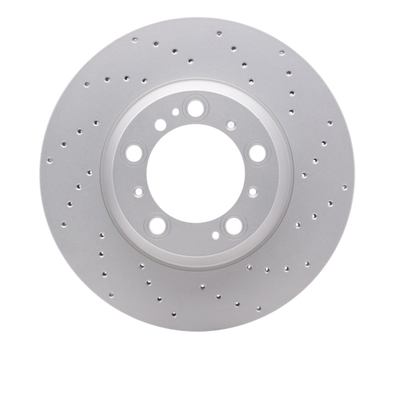 R1 99-23 Porsche 911 Right Rear Drilled Carbon Alloy GeoMET Rotor