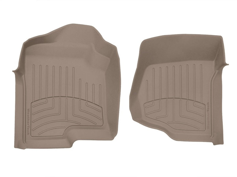 WeatherTech 2008-2013 GMC Sierra/Sierra Denali 1500 Front FloorLiner HP - Tan