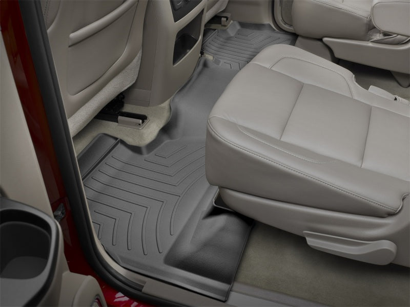 WeatherTech 15+ Chevrolet Suburban Rear FloorLiners - Black
